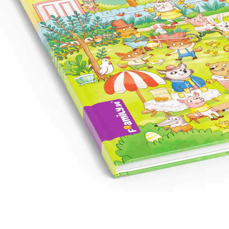 Hochwertiges Buch mit festem Einband – für lange Haltbarkeit