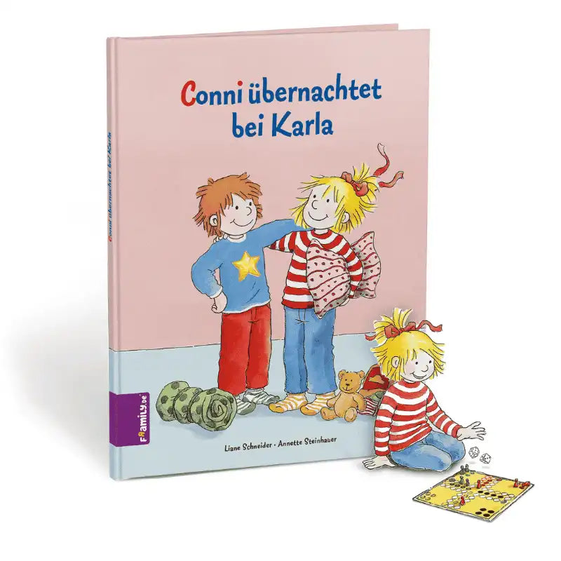Buchcover "Conni übernachtet bei Karla"