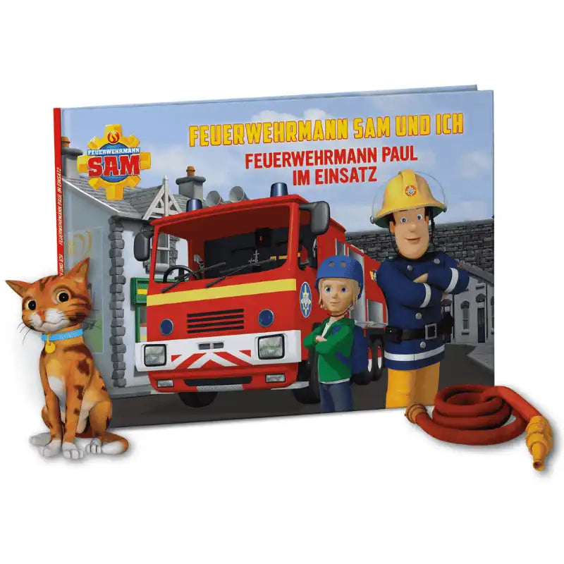 Cover des personalisierten Feuerwehrmann Sam Buches