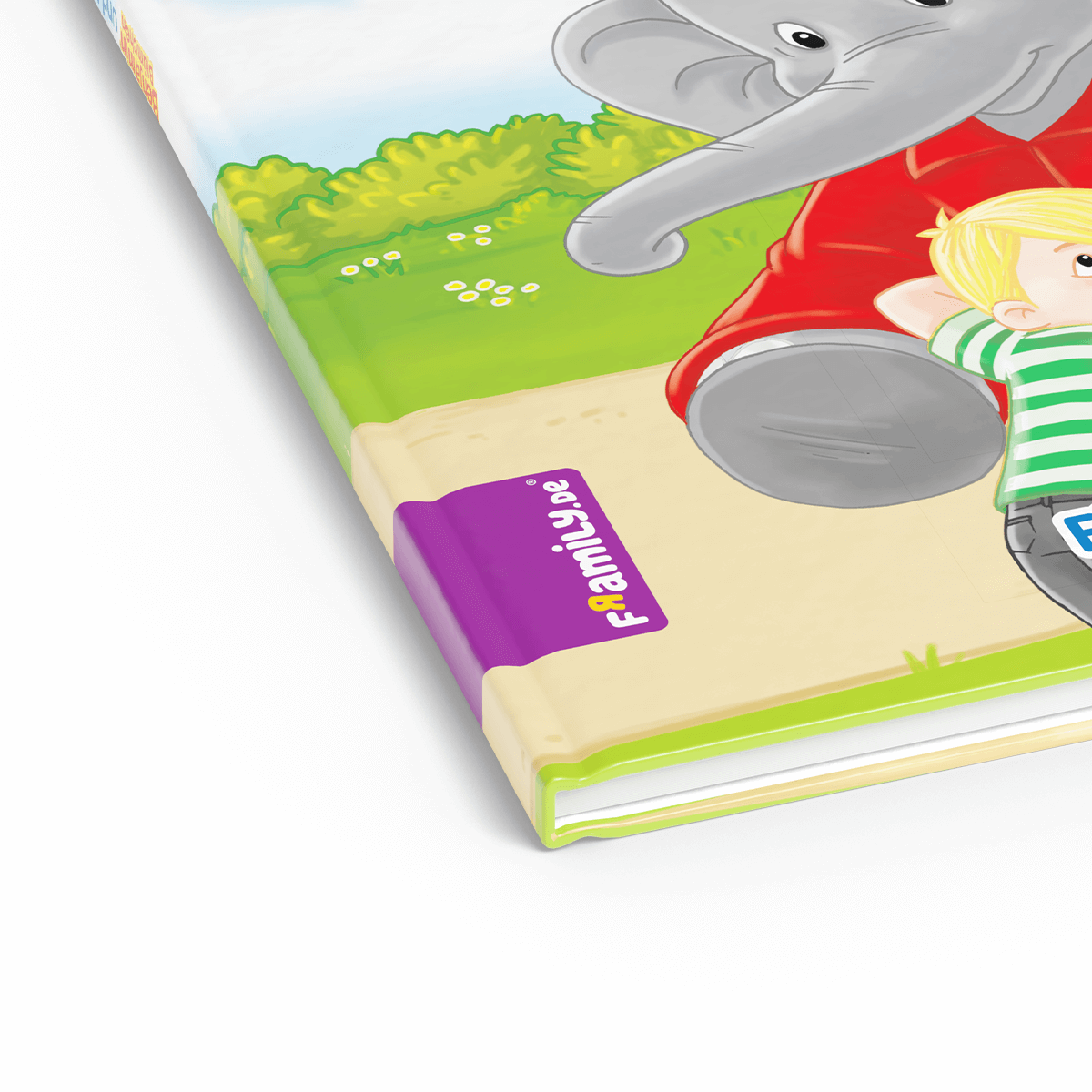 Hochwertiges Buch mit festem Einband – für lange Haltbarkeit