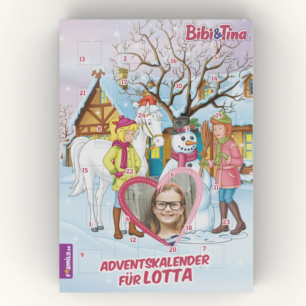 Personalisierter Adventskalender Bibi & Tina