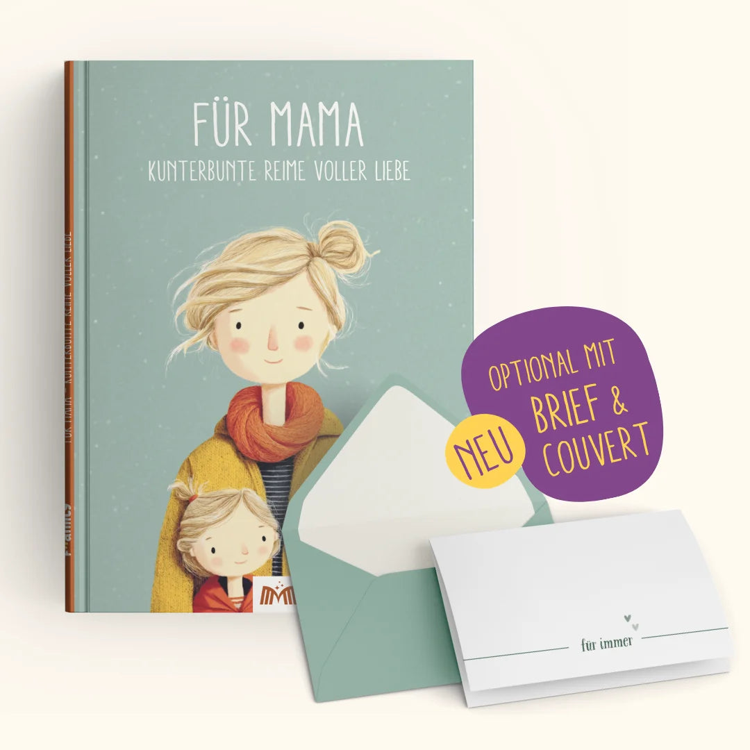 Brief und Cuvert Framily - Ein Buch für Mama mit Brief und Briefumschlag, Framily